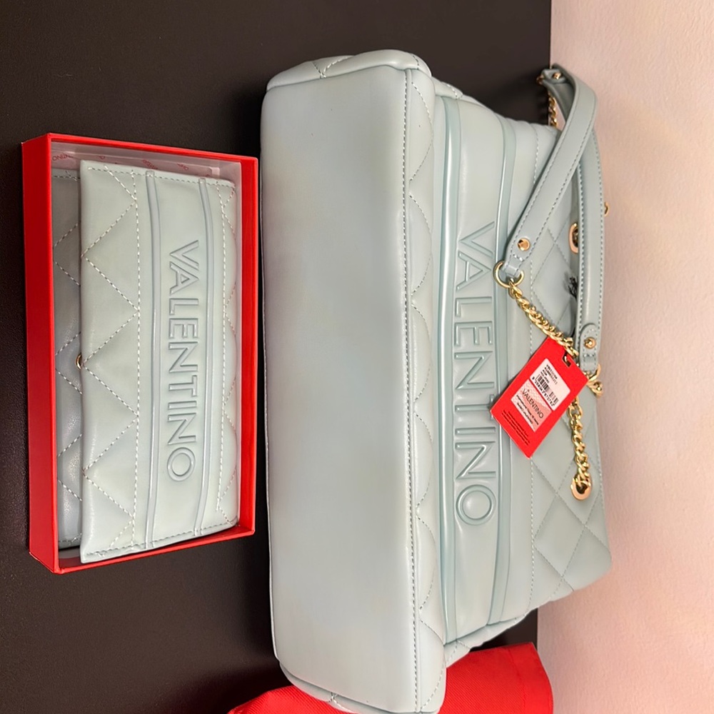 Mario Valentino spa handbag and matching wallet